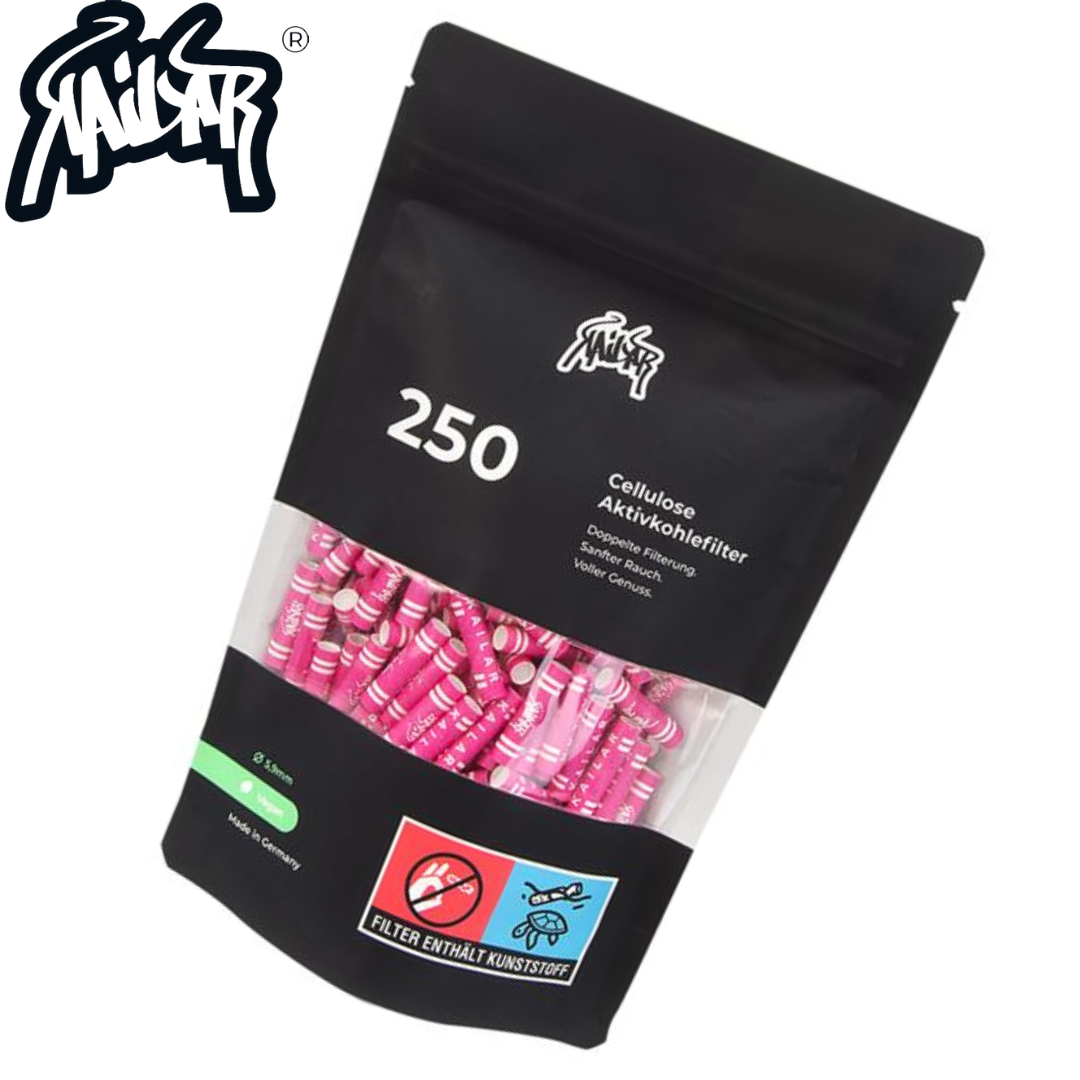 Aktivkohlefilter, Kailar®, Pink, 250er